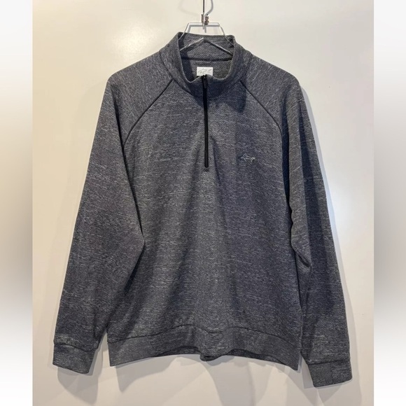 Greg Norman Gray Micro Fleece Lined 1/4 Zip Pullover‎ Mens Size XL - Picture 1 of 5